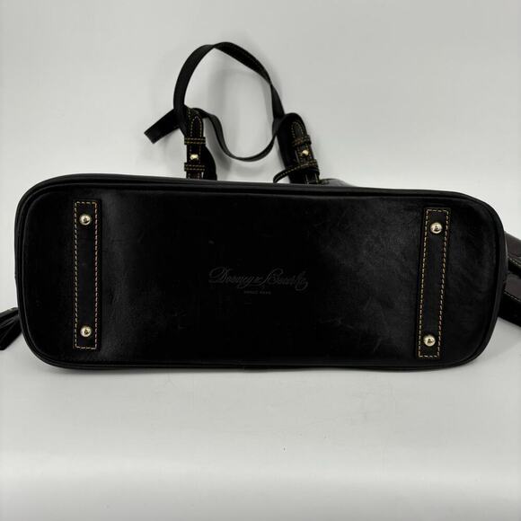 Dooney & Bourke Croco Embossed Leather Shoulder Tote & Wristlet Set Brick Brown - Picture 8 of 16